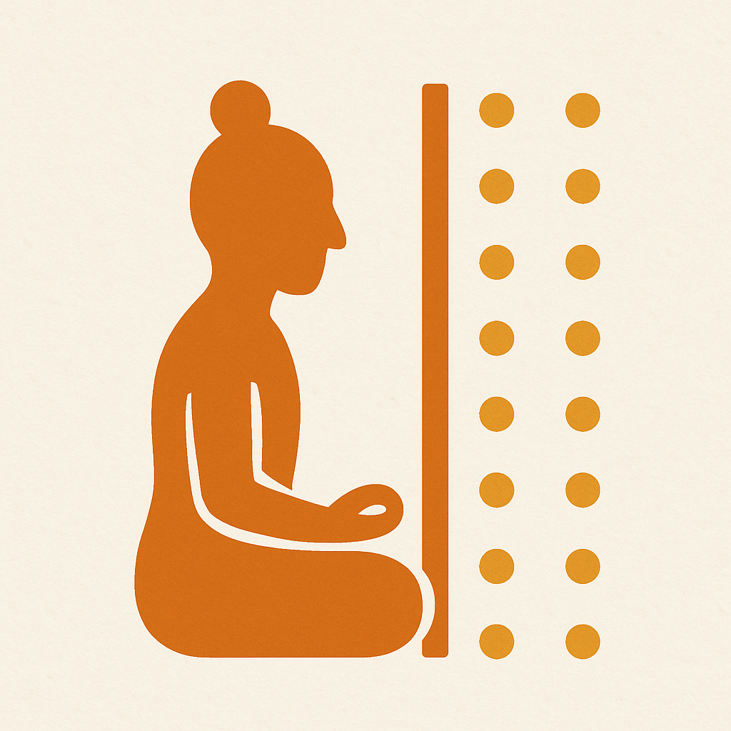 Spiritual seeker icon